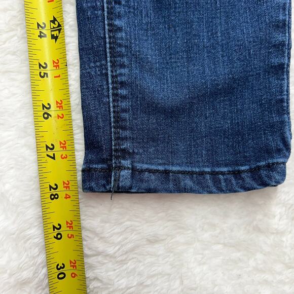 KanCan L.A. Mid-Rise Skinny Dark Wash Jeans Size 9/28 Style 11038 Cut# 1462 - Picture 8 of 9